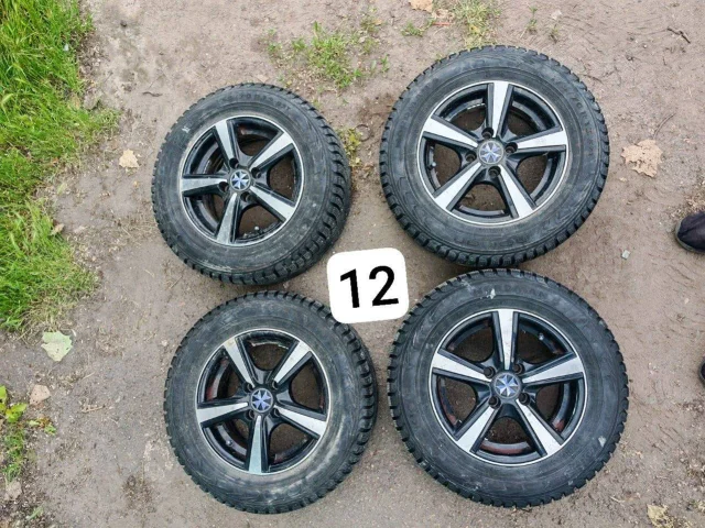 Фото: 12. Продам зимний комплект колес R13 4.98 ваз в отличном состоянии цена 18500