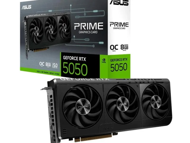 Фото: Видеокарта Asus RTX 5050 Prime 8GB OC