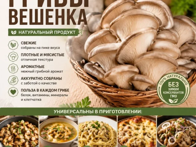 Фото: Принимаю заказы на свежие грибы вешенка собственного производства