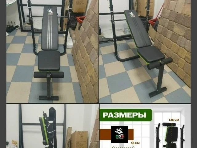 Фото: Продам скамью для жима штанги и гантели. Цена 12000 рублей. Луганск. Телефон