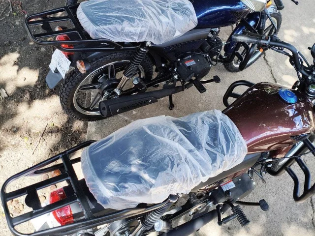 Фото: Продам новый мопед Racer GS-110 в новом цвете темно синий, зелёный, коричневый, бордовый цена 75000₽ в коробке. Цена всб