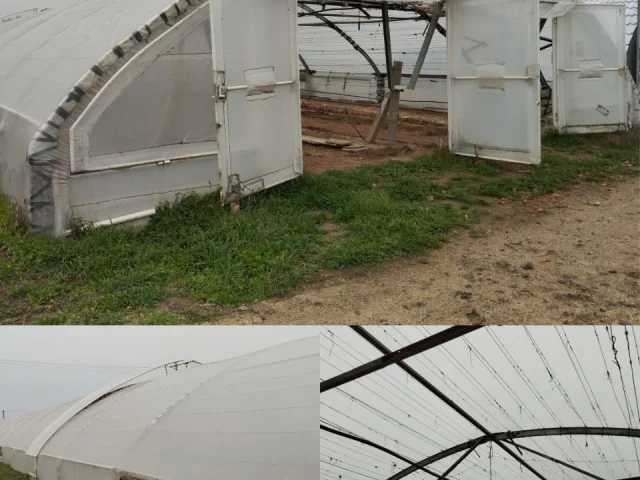 Фото: Продам оцинкованные теплицы. Длина 56м×ширина 9м×высота 3м. Стоимость 210 000₽. В стоимость включена погрузка+демонтаж. 