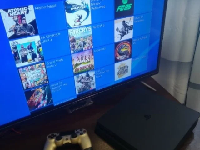 Фото: Играйте бесплатно на Прошитой Sony PS 4 Slim 500 ГБ. Вам больше Не нужны - Интернет, Диски,Подписка. Цена-24500 руб. с 1