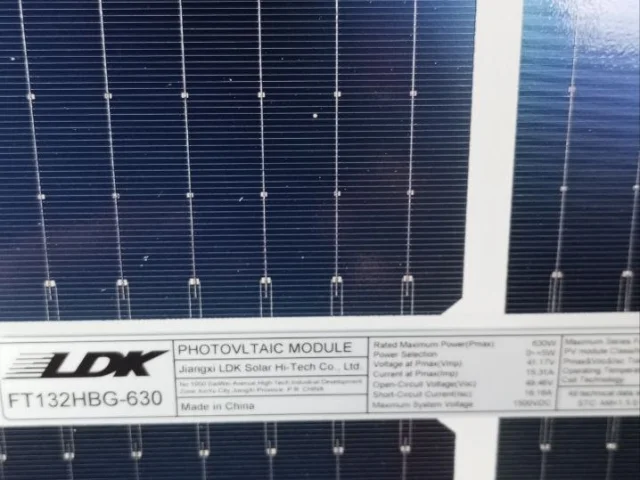 Фото: Новые солнечные панели LDK Solar FT132HBG-630 — 630 Вт ☀️