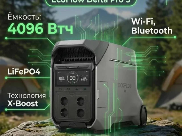 Фото: В продаже Ecoflow delta pro 3:
