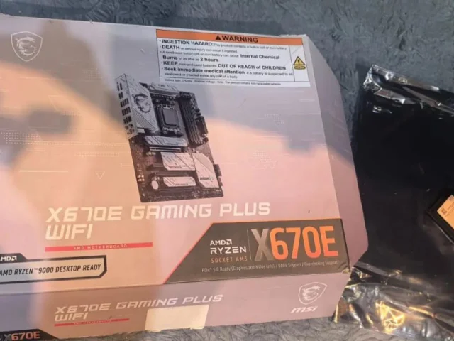Фото: Msi X670E gaming plus wifi