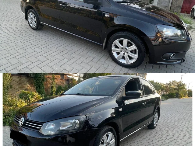 Фото: 735.000✅Volkswagen polo 2013 г. выпуска цвет чёрный в отличном состоянии. кузов вложений не требует ржавчины отсутствует
