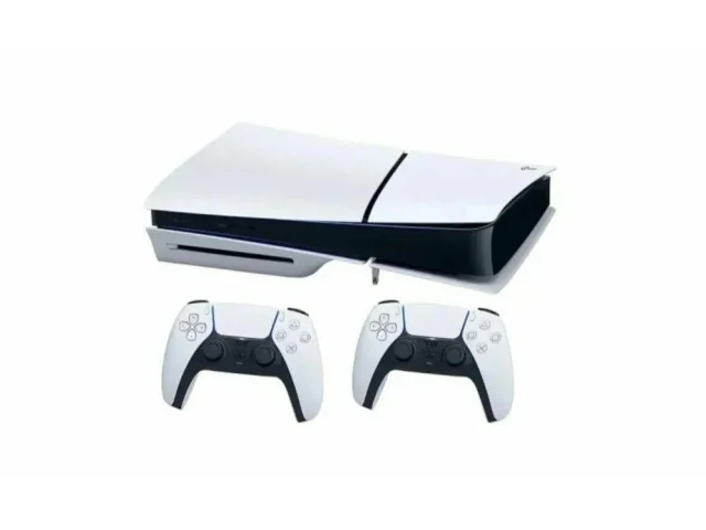 Фото: Продам/обменяю Play Station 5 PS5 Slim 1tb, с подпиской на год со всеми играми , 2 джойстика, 2 диска, цена 58.000₽