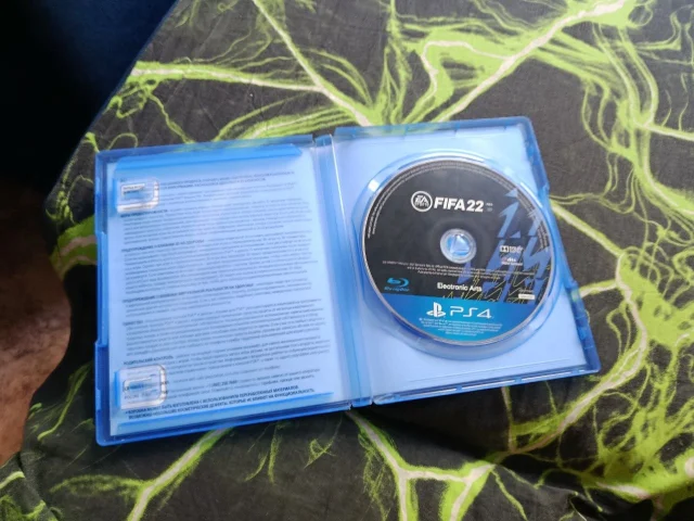 Фото: Продам,диск для .PS4 Fifa 22 .Диск в хорошем состояние без пятен не изношен Улица Куйбешывский район сомово 34 магазин а
