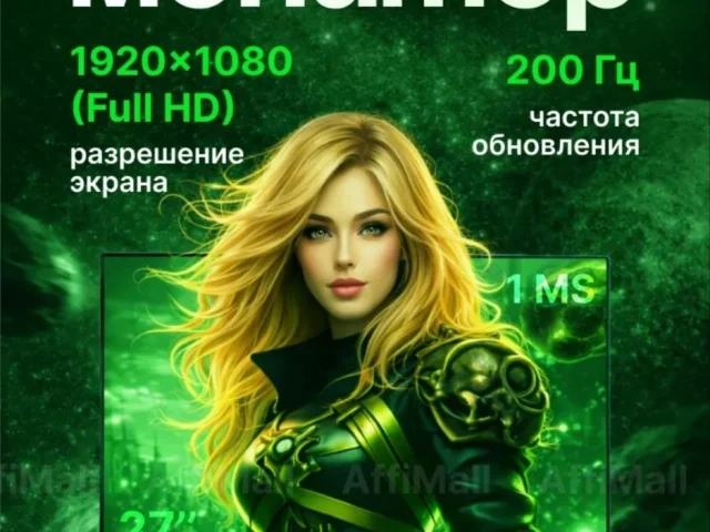 Фото: Продам новые игровые  Мониторы 27" Xiaomi Redmi G27 200 Гц, 400cd 11000 рублей.. Также есть возможность заказать любую б