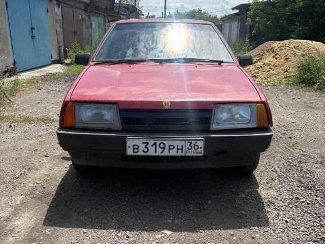 Фото: 🚘 ВАЗ 21099 | Красный цвет