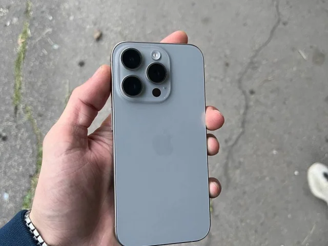 Фото: 🩶IPhone 15 Pro, Natural Titanium 128гб