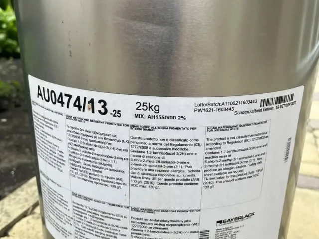 Фото: Продается краска водоэмульсионная , белая для мебели. Производство Италия