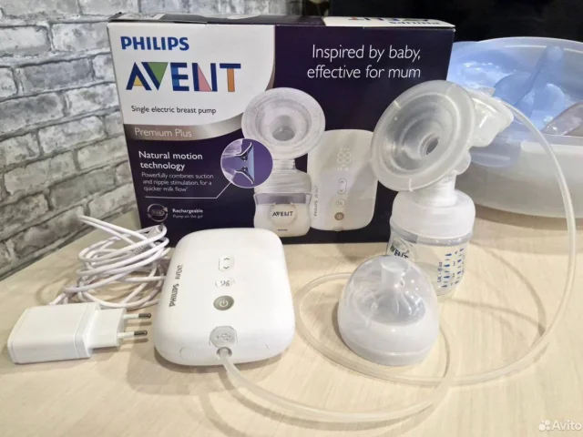 Фото: Молокоотсос электрический Philips Avent Plus