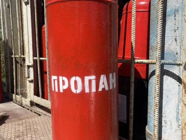 Фото: Газ пропановый в балонах 50л,