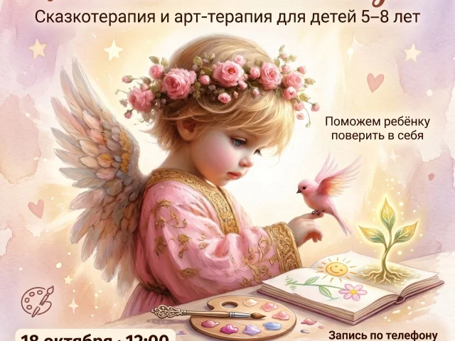 Фото: 🌸Дорогие мамочки! Приглашаем ваших деток на сказкотерапию и арт-терапию "Ценность маленьких дел"