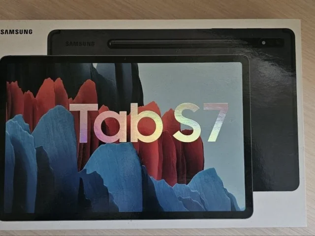 Фото: Продаю шикарный и в идеальном состоянии планшет Samsung Galaxy tab s7, полный комплект, планшет с сим картой,все функции