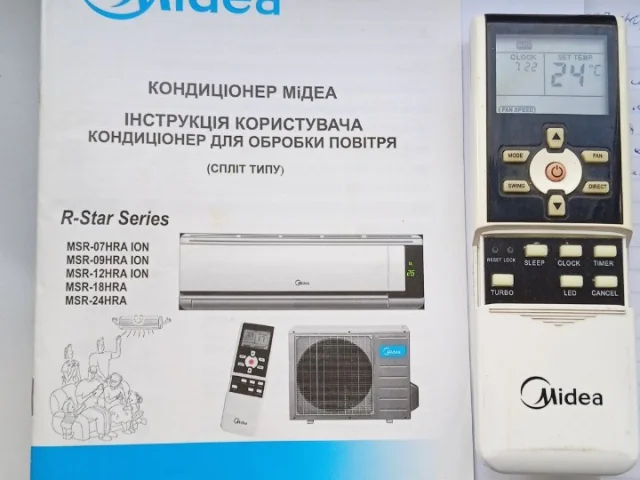 Фото: Продам кондиционер мидеа нужно поменять резинки на вентилях цена 5.500₽ иличевский район
