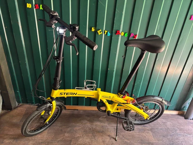 Фото: Stern Compact 16 — складной, легкий и компактный 🚲