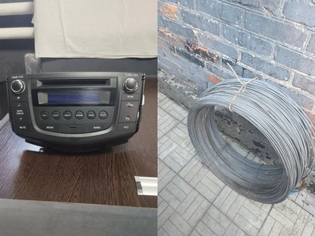 Фото: Продам магнитолу на Лифан Х60 оригинал. 2000р.Луганск..Продам стальную проволоку.Примерно 40 кг.Цена договорная