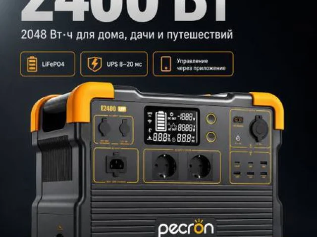 Фото: 🏡 Автономное электричество для дома и квартиры : Pecron E2400