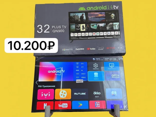 Фото: 🔥🔥🔥🔥👈32" Телевизор Tuvio HD-ready Яндекс тв 11.500₽