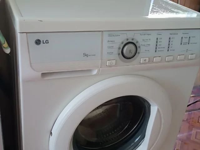 Фото: Стиральная машина LG WD-10240N на 5 кг, в рабочем состоянии, но стоит без дела 1 год,находится в Донецке Боссе, самовыво