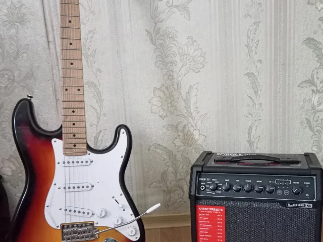 Фото: Line 6 spider v20+ mkii Гитарный комбо усилитель со встроенным процессором эффектов и звуковой картой, Множество звуков 