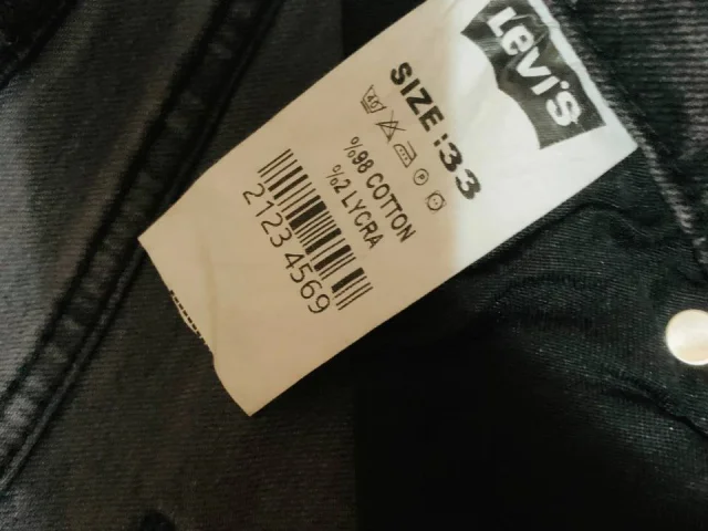 Фото: Продам мужские новые джинсы Levis размер 33/34 Цена 2450 рублей тел