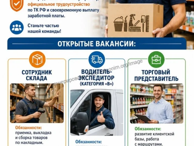 Фото: Ищем сотрудников в торговую компанию! 🚀