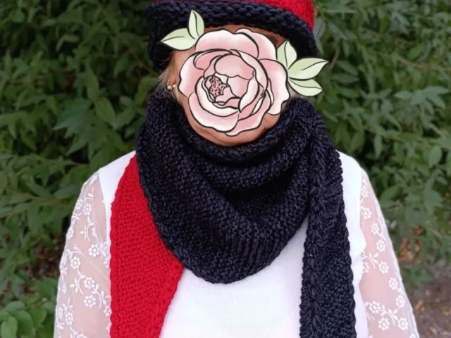 Фото: 🧶🧶🧶Изделия (шапочки , рукавицы , снуды , платки )ручной работы в наличии (800 -1700 руб).🧤🧤🧤Состав акрил , шерсть,полуше