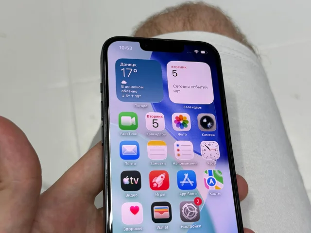 Фото: Продам IPhone 14/128 Gb, синий