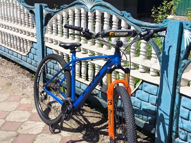 Фото: Горный велосипед KMS PRO X2, 29", гидравлика, Shimano