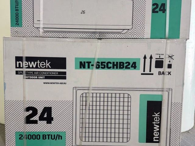 Фото: Продам Сплит-система Newtek NT-65CHB24 /74кв.м/компрессор TOSHIBA-GMCC/Функция обогрев и охлаждение