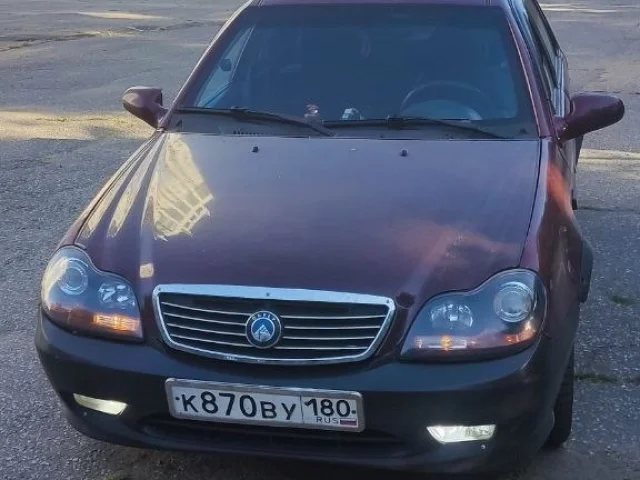 Фото: Продам авто Gelly CK 2007г. выпуска, двигатель 1.5, пробег 212000. Авто на газу. Цена 110000. Торг у капота