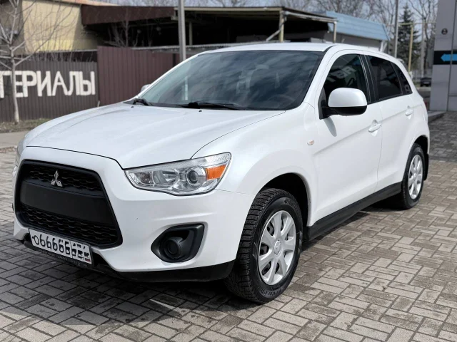 Фото: Mitsubishi Асх 2014 г 1.8 Акпп Рестайлинг , В красивом белом перлломутровом цвете, родной окрас, птс оригинал 2 хозяина 
