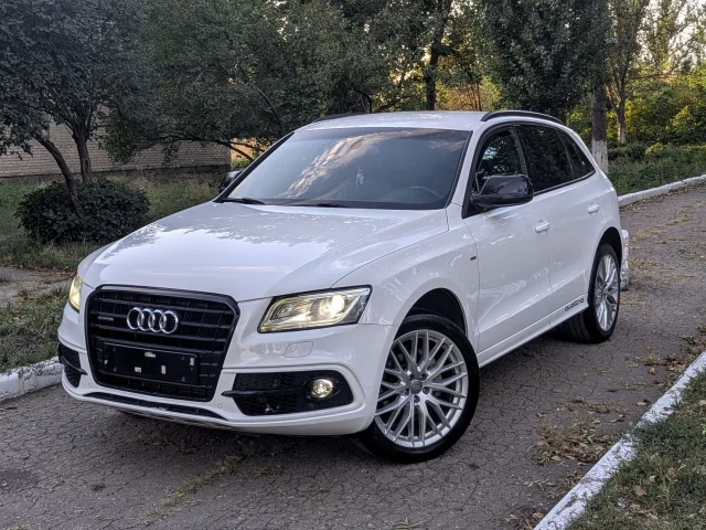 Фото: 📢 продам Audi Q5ресталинг S-line на самой полной комплектации в идеале не бита не крашена 🔥(цена1м650тр торг) можно и в