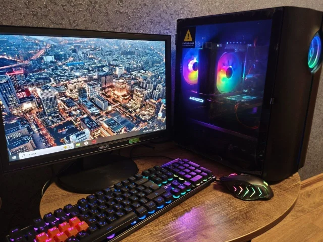 Фото: 🖥 Бюджетный ИГРОВОЙ ПК + Монитор + Клавиатура + Мышка