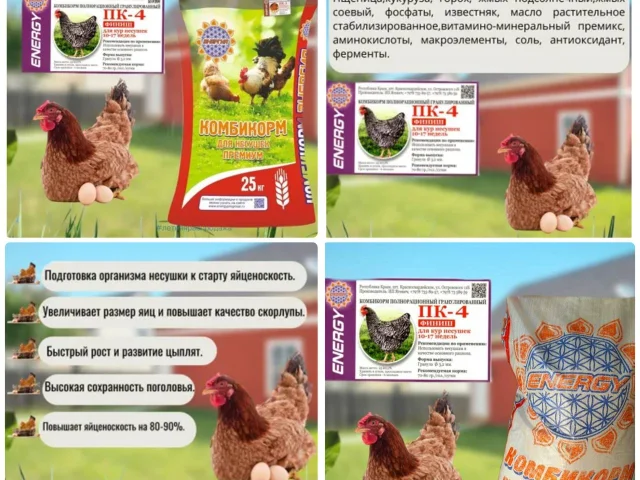 Фото: Продам комбикорм для кур несушек САМОВЫВОЗ