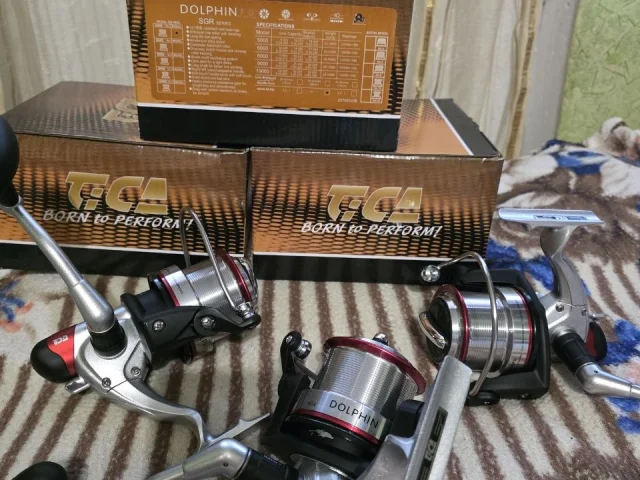 Фото: Продам новые катушки, Tica dolphin SGR 5000