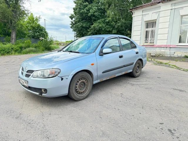 Фото: Продам Nissan Almera, 2004 год, на ходу, состояние кузова видно на фото, лонжероны, стаканы целые, двигатель и коробка р