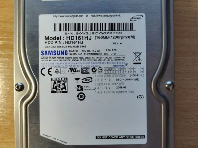 Фото: Продаю рабочие HDD