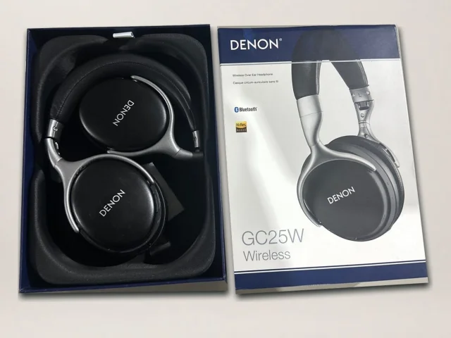 Фото: Наушники Denon AH-GC25W, беспроводные, чёрные
