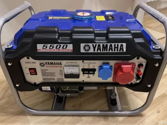 Фото: Генератор бензиновый YAMAHA EF 5500 EFW, новый