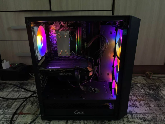 Фото: Игровой пк, AMD Ryzen 5 5500, NVIDIA GTX 1660 SUPER, ddr4 - 32gb, ssd m2 1t