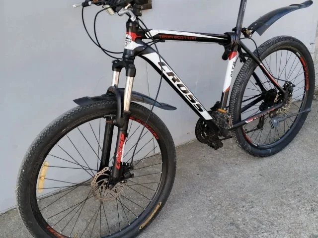 Фото: Продам велосипед MTB Cross Hunter колеса 26 дюймов, полностью в рабочем состоянии, новая резина, дисковые тормоза, перед
