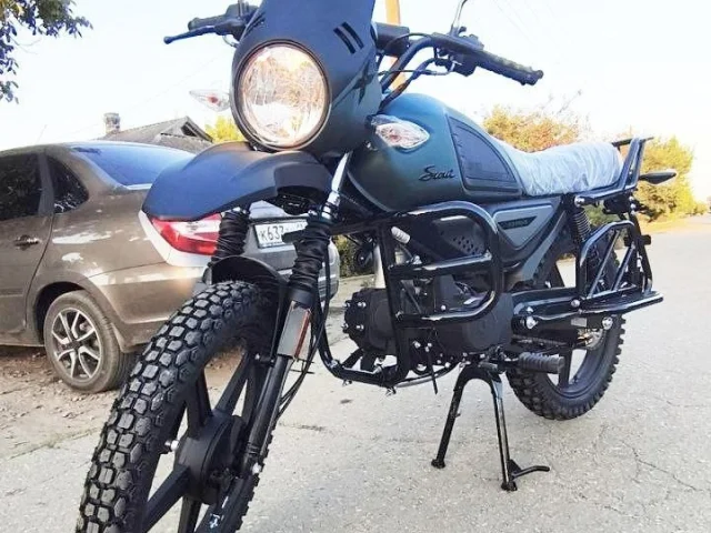 Фото: Продам новый мопед 125 кубов на 18 колесах Racer Scout m2. Это отличный вариант для высоких людей. Весь пакет документов