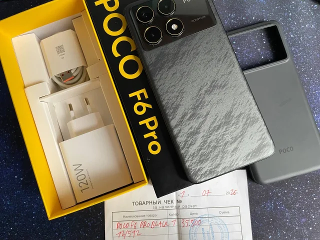 Фото: В продаже практически новый телефон Poco F6 Pro 12/512GB