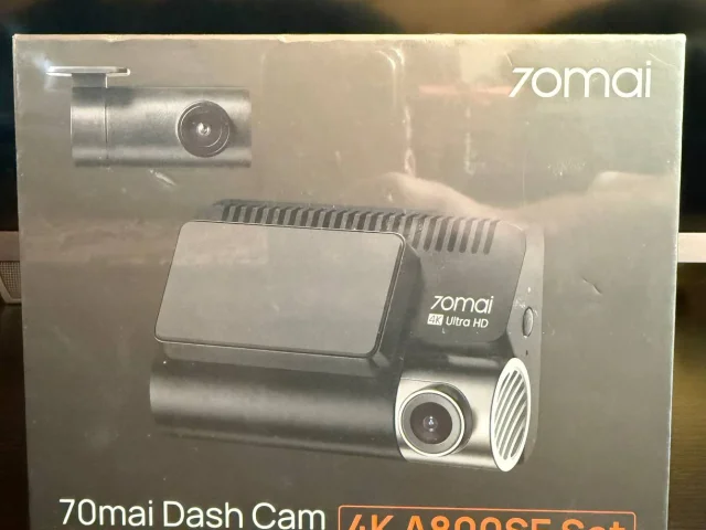 Фото: Продам новый запакованный видеорегистратор 70mai Dash Cam 4K A800SE-1 c 2 камерами