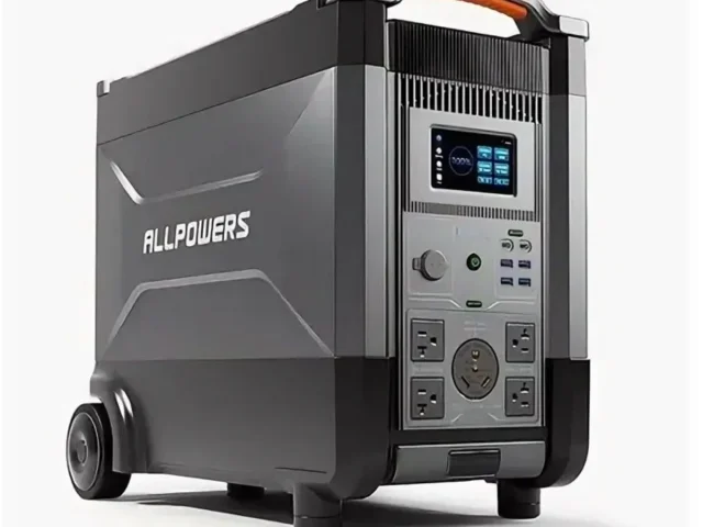 Фото: Новая портативная солнечная станция Allpowers r4000 v3, самая последняя ревизия, солнечный генератор